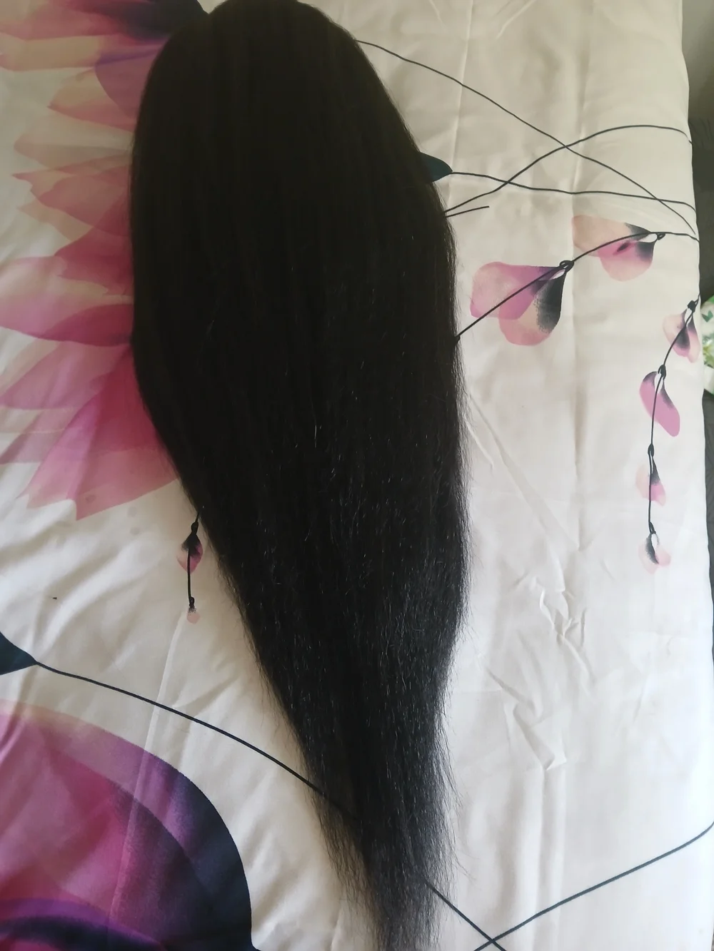 Others Follow Natural Black Straight Hairpiece for Women